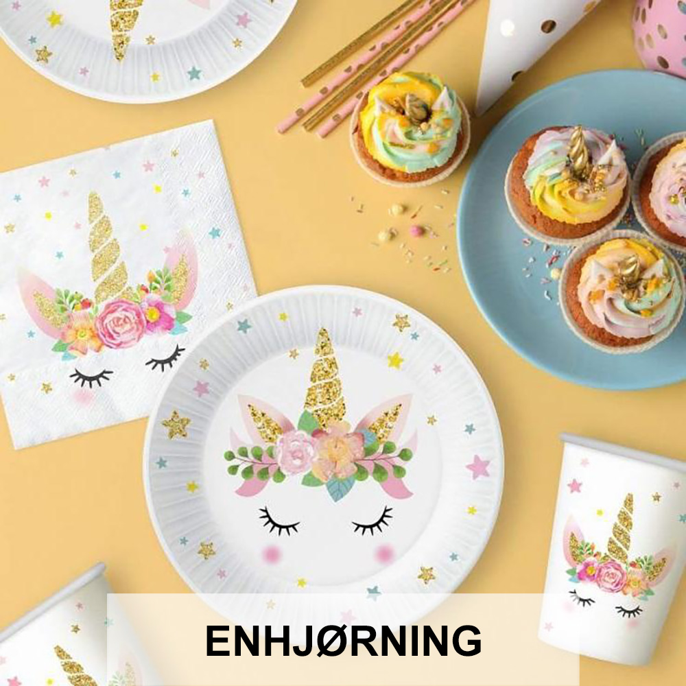 Enhjørning pynt